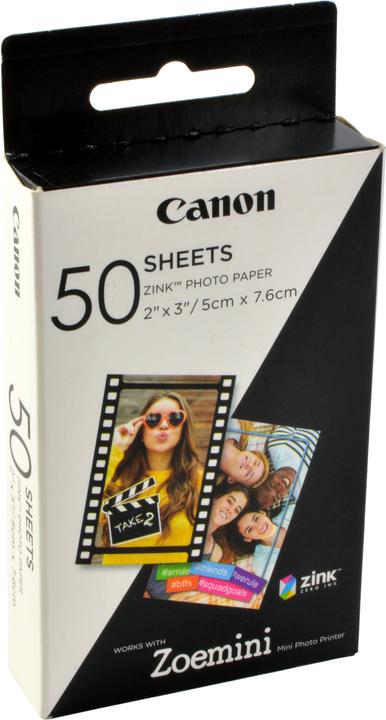 Canon Zink ZP-2030 (Foto (5x7.6cm), 50 x)