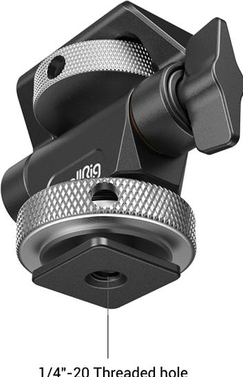 Produktbild SmallRig Swivel and Tilt Adjustable Monitor Mount with Cold Shoe Mount (Monitor Zubehör)