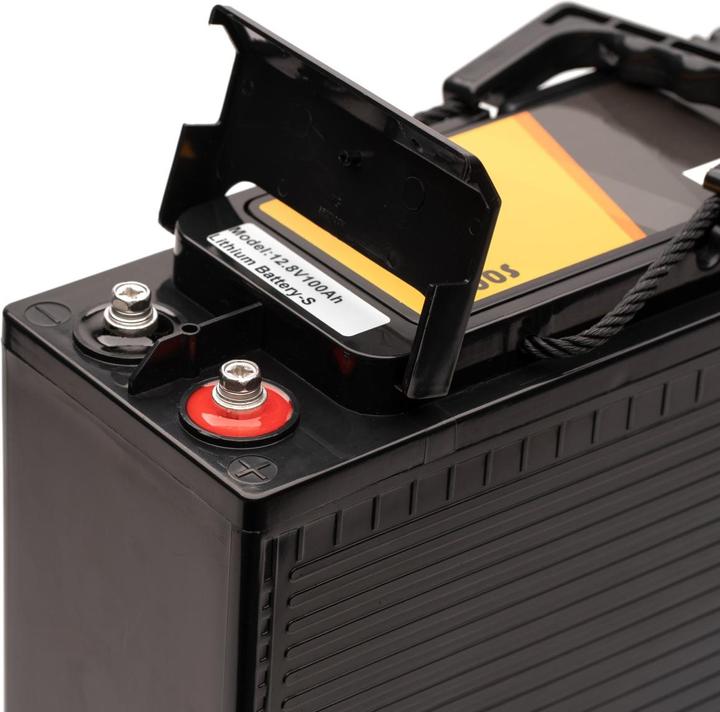 Immagine prodotto Acconic A100S LiFePO4 12V Batteria di alimentazione al litio 100Ah (12 V, 100 Ah)