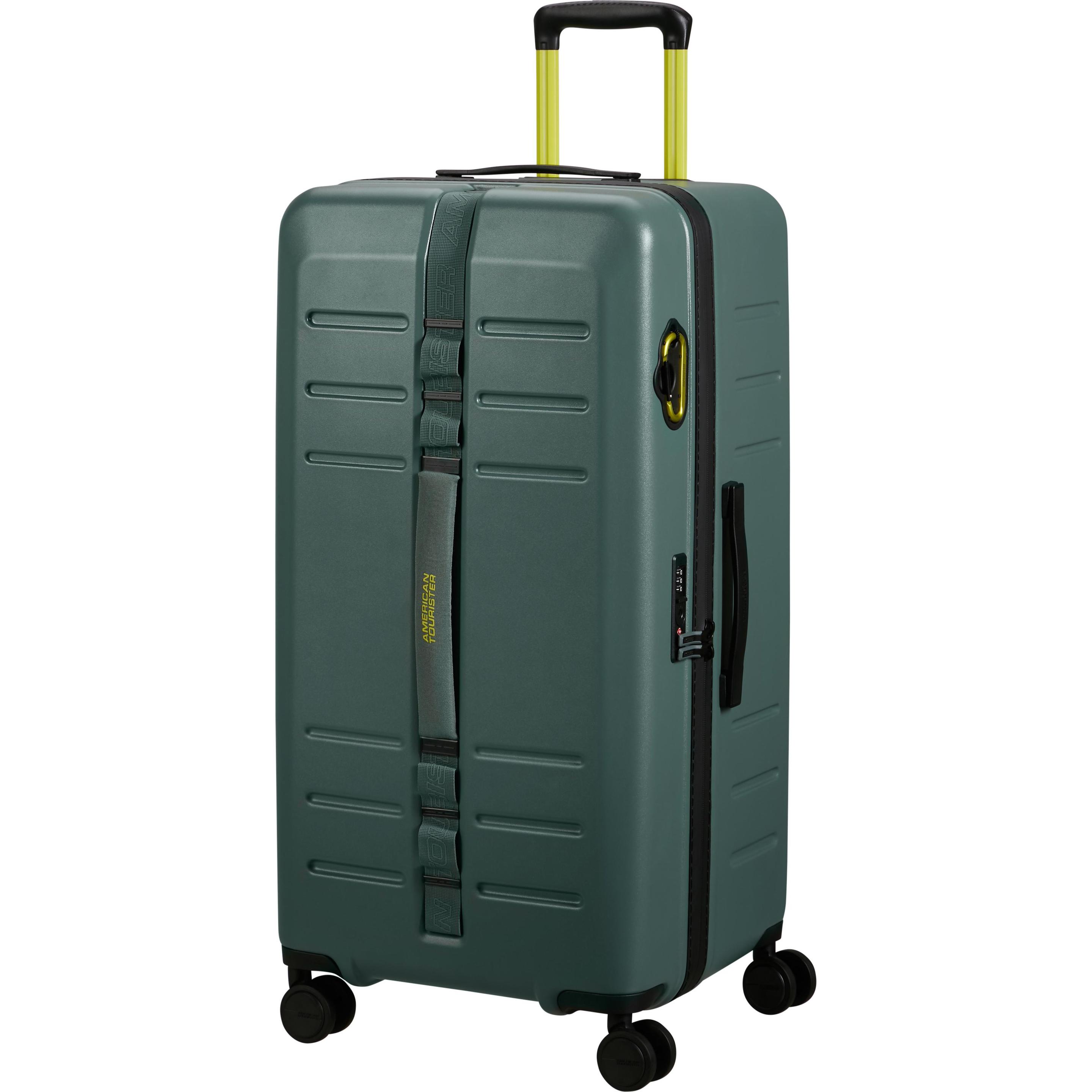 American Tourister, Koffer, TRAILON Spinner, Grün, (100 l)