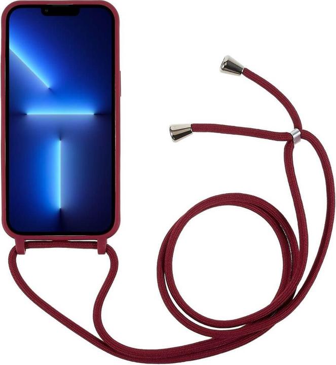 Produktbild Cover-Discount iPhone 14 Pro Max - Hülle mit Umhängeband rot