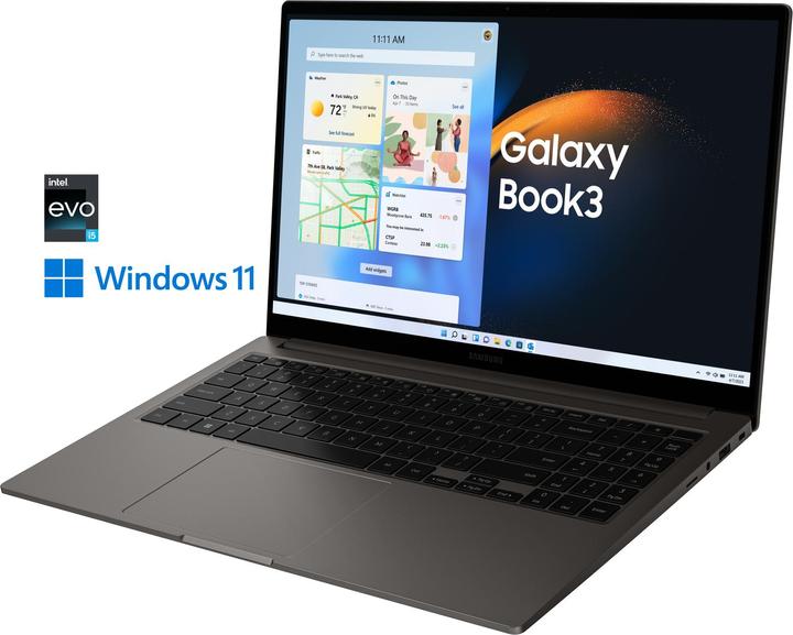 Actual product image Samsung Galaxy Book3 (15.60", Intel Core i5-1335U, 16 GB, 512 GB, DE)