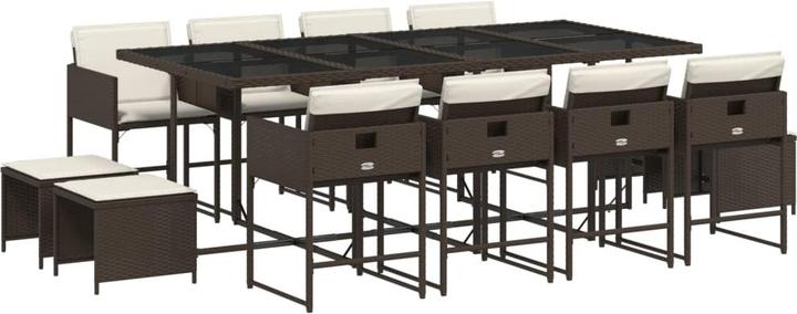 Produktbild vidaXL Garten Essgruppe (220 x 106 x 73 cm)