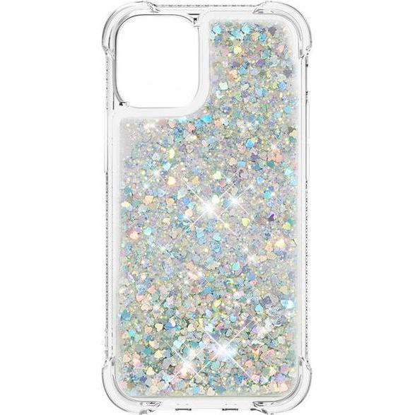 Thumbnail - MU Style Glitter Softcase Hülle (Apple iPhone 13 Pro), Smartphone Hülle, Mehrfarbig