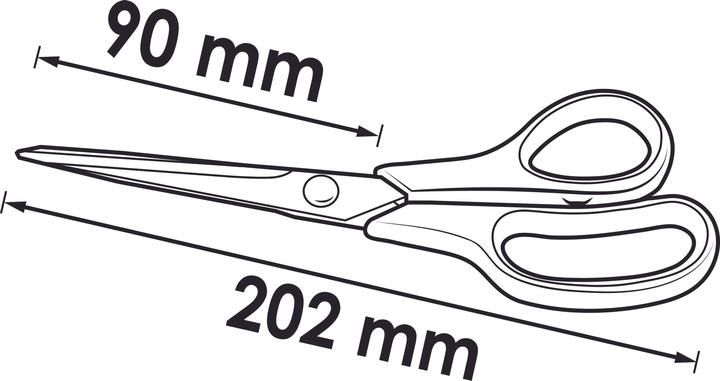 Actual product image Vigor Universal scissors V1304 (20.20 cm)