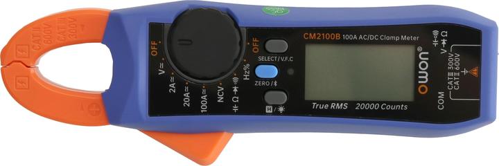 Produktbild Owon Stromzange CM2100B, Bluetooth, 100 A AC/ DC, True RMS (CAT II 600V, CAT III 300V)
