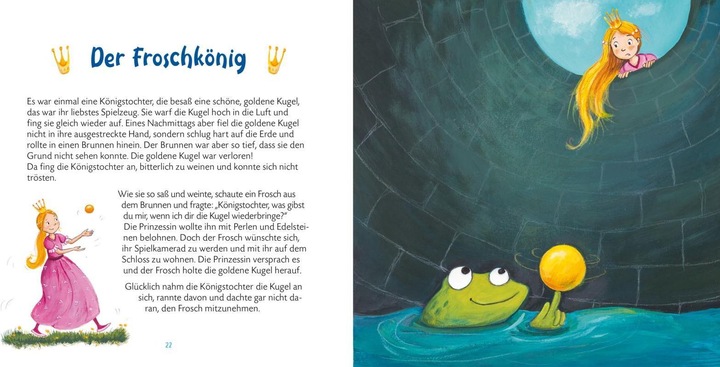 Immagine prodotto Meine ersten Märchen (Tedesco, Fratelli Grimm, Hans Christian Andersen, 2021)