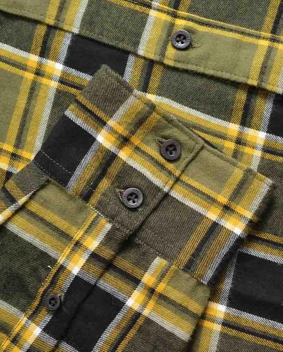 Immagine prodotto Lambretta Camicia A Quadri Spazzolato Manica Lunga Uomo (M)