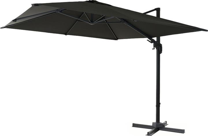 Siena Garden Elio N+ cantilever parasol anthracite/anthracite 300 x 300 cm (3 m)