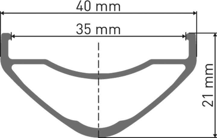 Actual product image DT Swiss HX 581 Hybrid rim 27.5" (27.50")