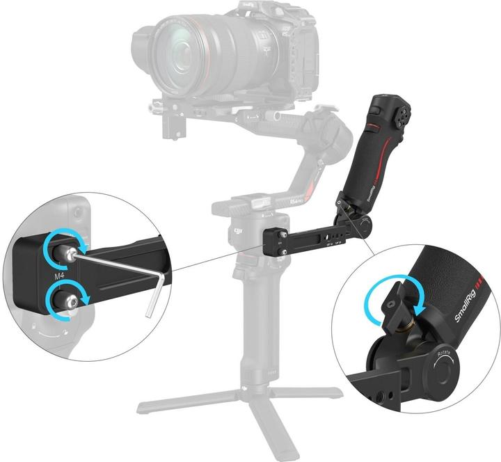 Immagine prodotto SmallRig 4326 Impugnatura per il controllo della messa a fuoco per la serie DJI RS