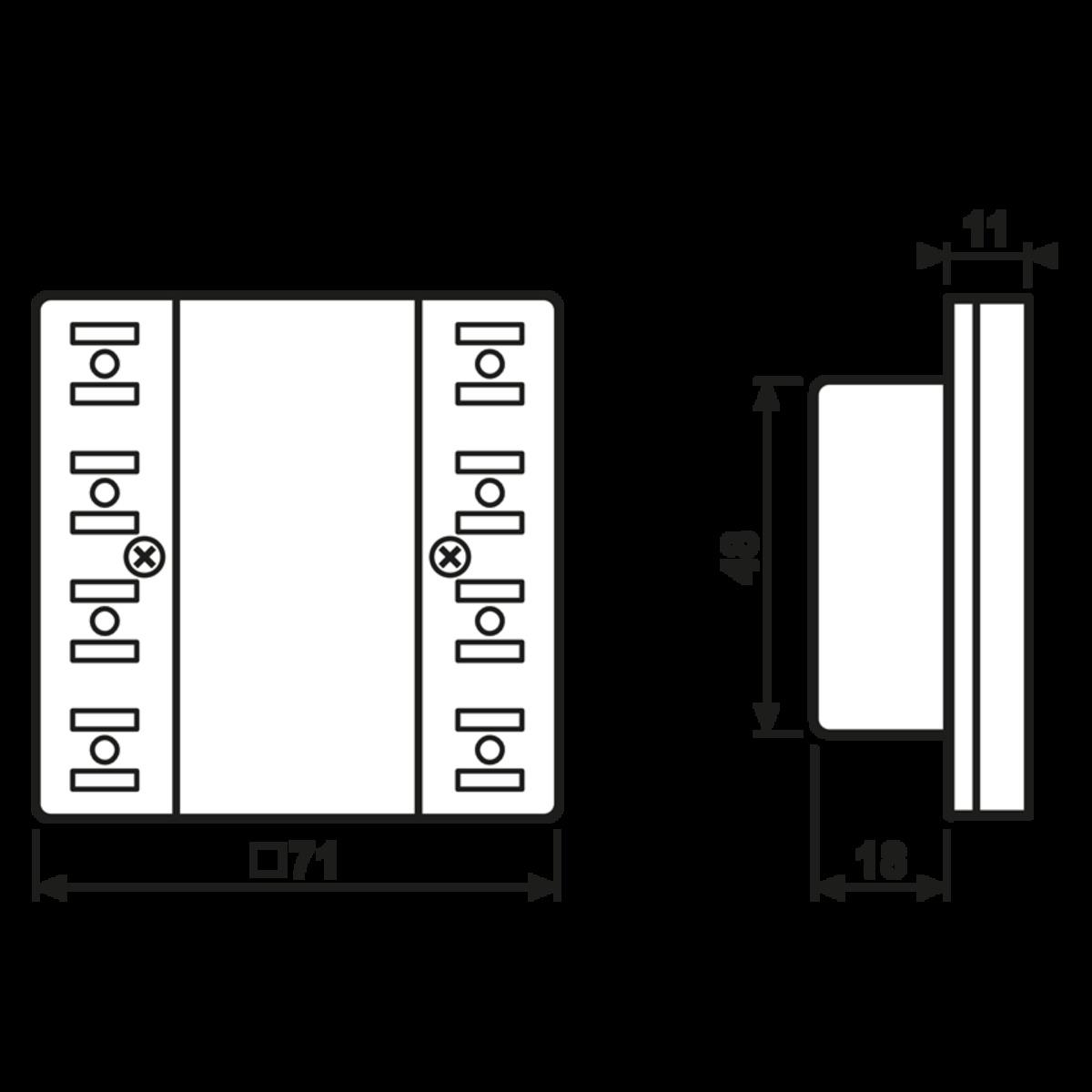 Thumbnail - JUNG KNX Tastsensor-Modul LS5094TSM Universal 4fach, Automatisierung