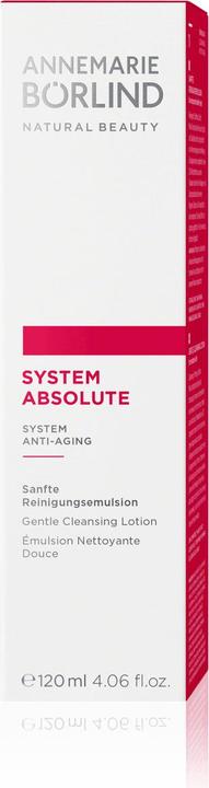 Actual product image Annemarie Börlind System Absolute Anti-Aging Cleansing Emulsion (Cleansing lotion, 120 ml)