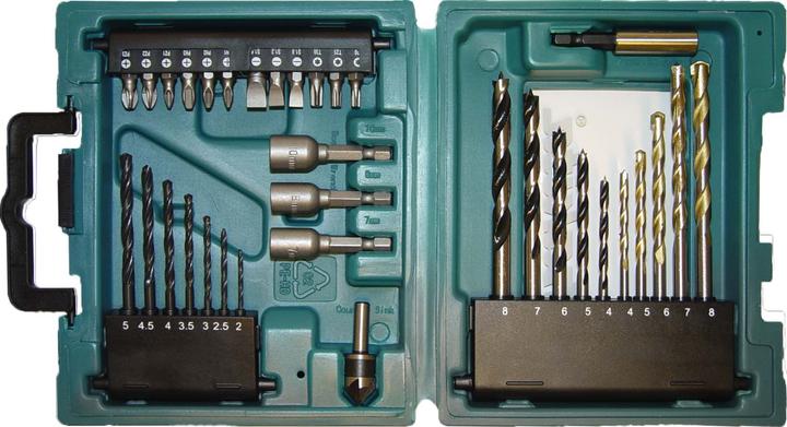 Actual product image Makita Drill bit set D-36980 34 pcs.