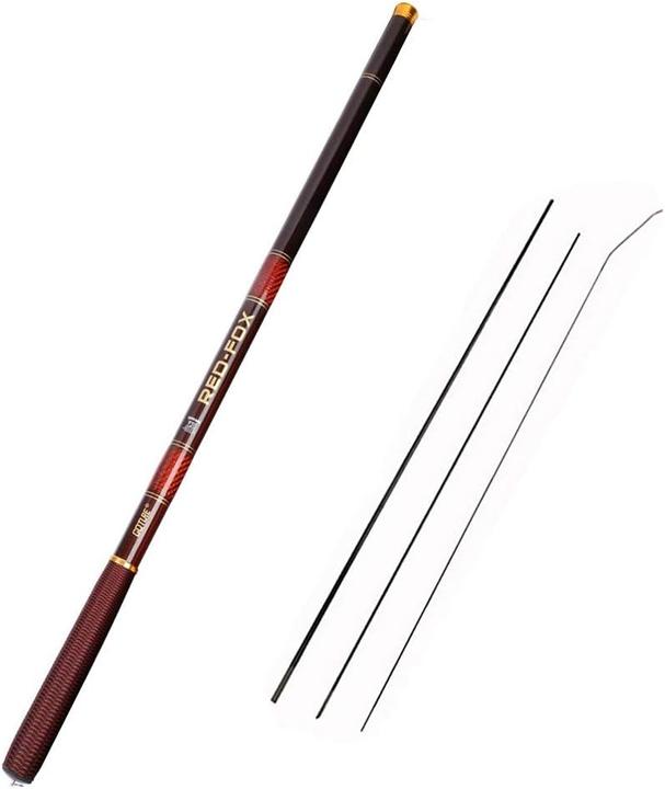 Actual product image Goture Teleskop Angelrute Red-Fox inkl. 3 Ersatzspitzen (Telescope, 360 cm)