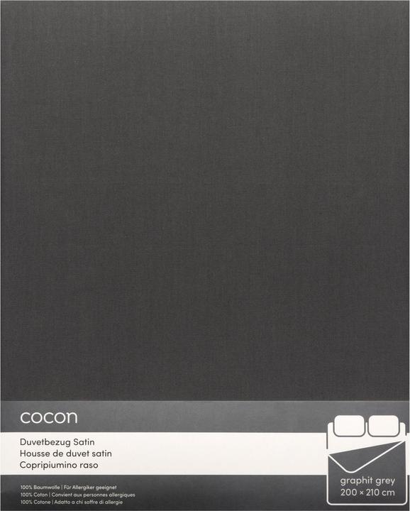 Produktbild Cocon Duvetbezug Satin (Duvetbezug, 200 x 210 cm)