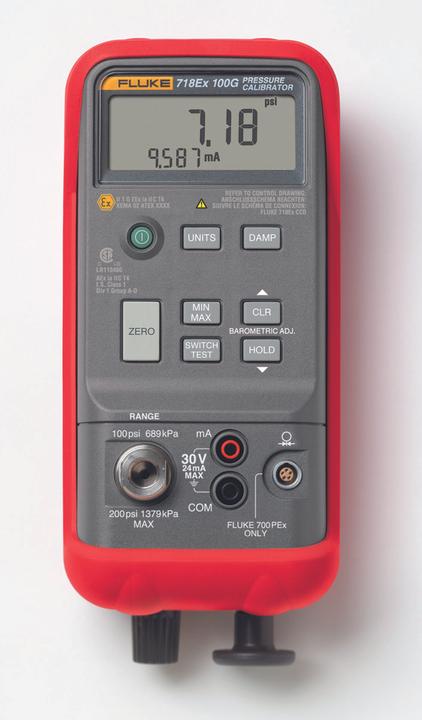 Actual product image Beha Amprobe 718Ex 30G Calibrator Pressure 1x 9V block battery (included)