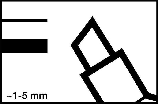 Produktbild Edding Permanent Marker 3300 (Schwarz, 1 mm, 1 x)