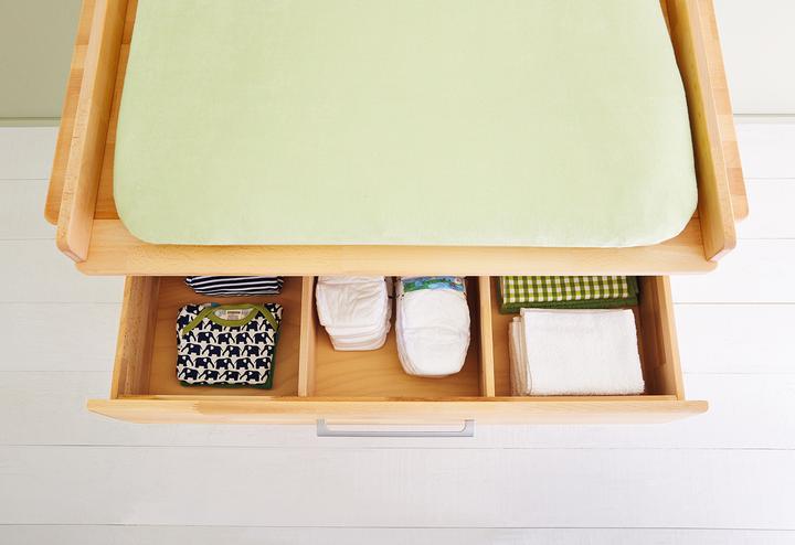 Actual product image Pinolino Economy set Natura wide (Baby cot, Changing unit)