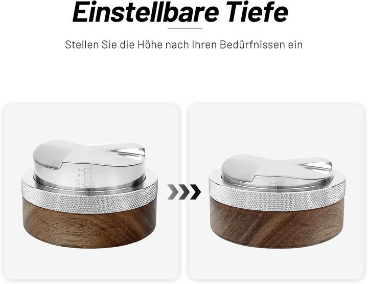 Actual product image Notsek Espresso Distributor 54mm