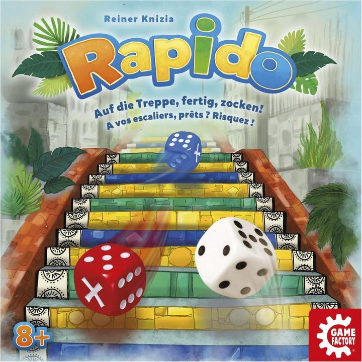Immagine prodotto Game Factory Rapido (mult) (Francese, Inglese, Italiano, Tedesco, 2 - 6 Giocatori)