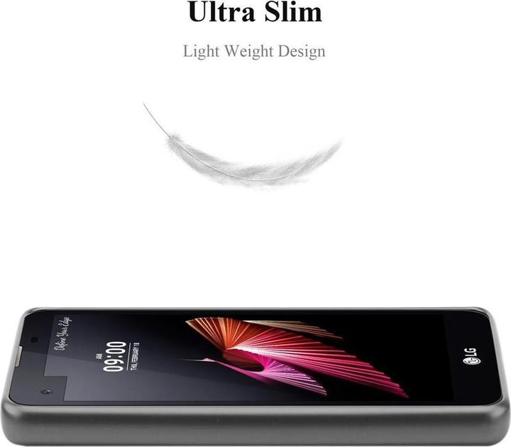Actual product image Cadorabo TPU Matt Metallic Case for LG X SCREEN (LG X Screen)