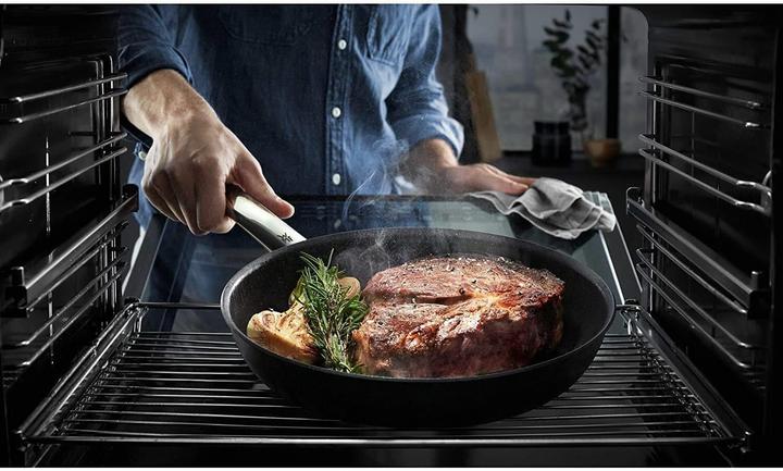 Produktbild WMF Pfanne Bratpfanne 28cm Steak Profi Mehrschichtmaterial beschichtet Induktion (Bratpfanne, Edelstahl, 28 x 4.80 cm)