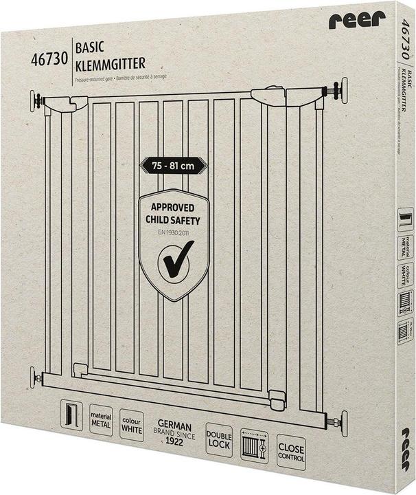Produktbild Reer Klemmgitter Basic (75 - 81 cm)