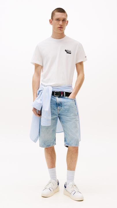 Actual product image Tommy Jeans Tjm Slim Stack Logo Tee Ext (XL)