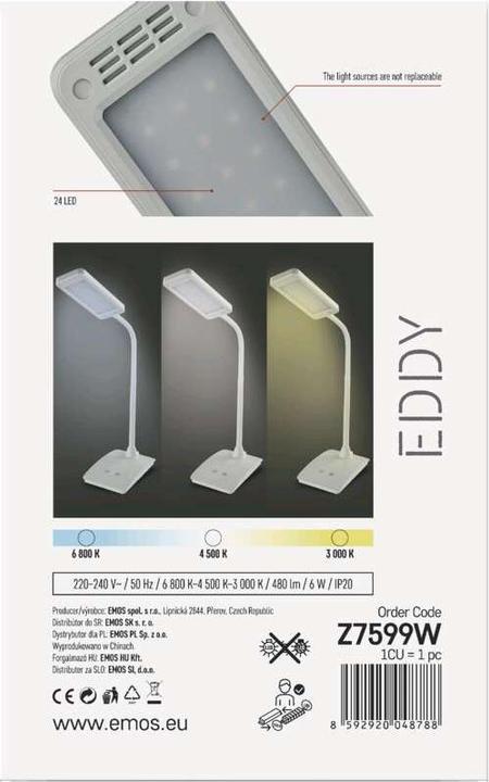 Immagine prodotto Emos Eddy (480 lm)