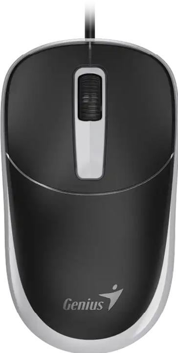Genius DX-123 Wired Mausschwarz/Grau (Kabelgebunden)
