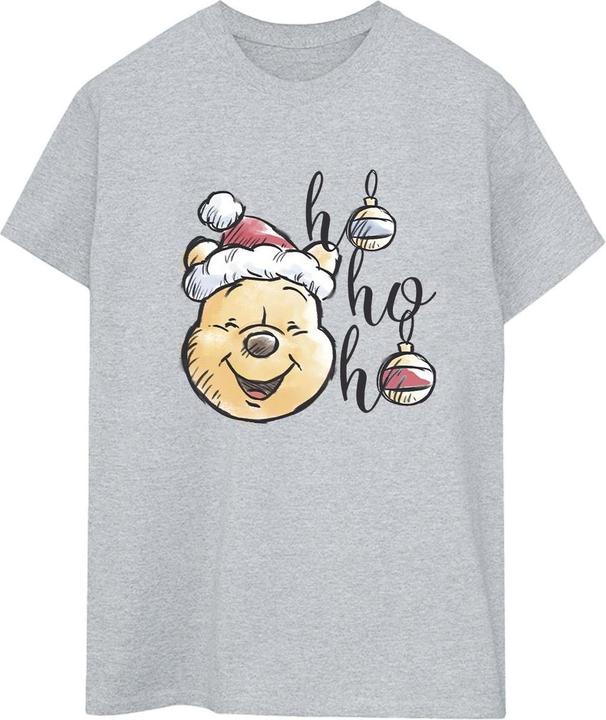 Produktbild Disney Winnie The Pooh Ho Ho Ho Baubles TShirt (L)
