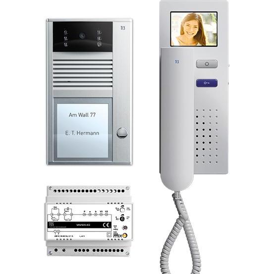 TCS, Campanello + Citofono, PVC2420-0010
