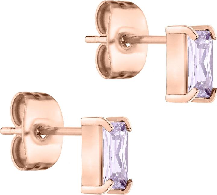 Tamaris Dazzling bronze earrings with zircons TJ-0069-E-05 (L) (Edelstahl)