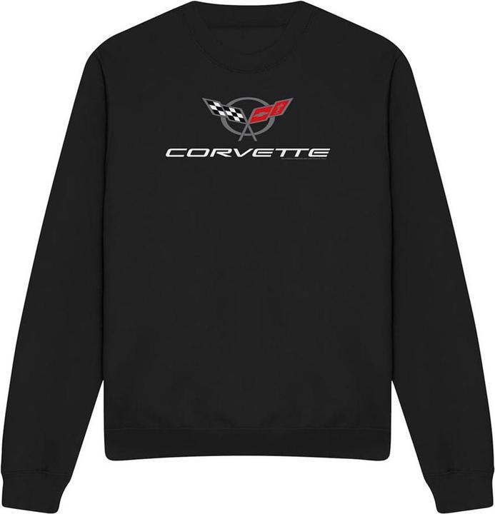 Immagine prodotto Corvette Modern Felpa Emblema Adulto Unisex (S)