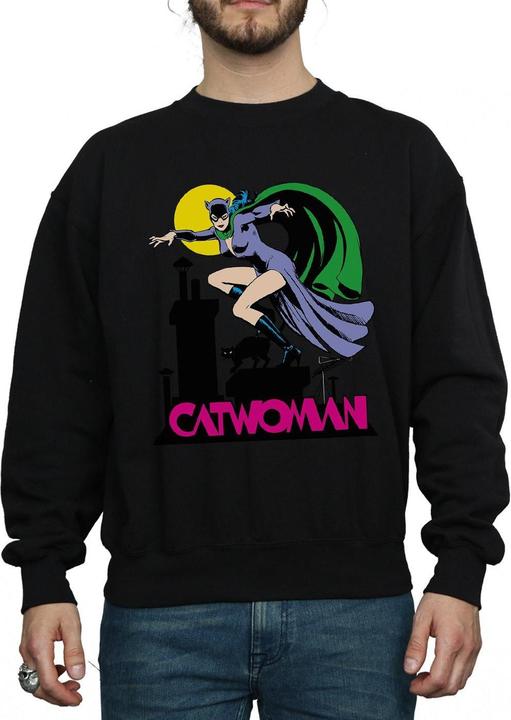 Produktbild Catwoman Text Logo Sweatshirt (L)