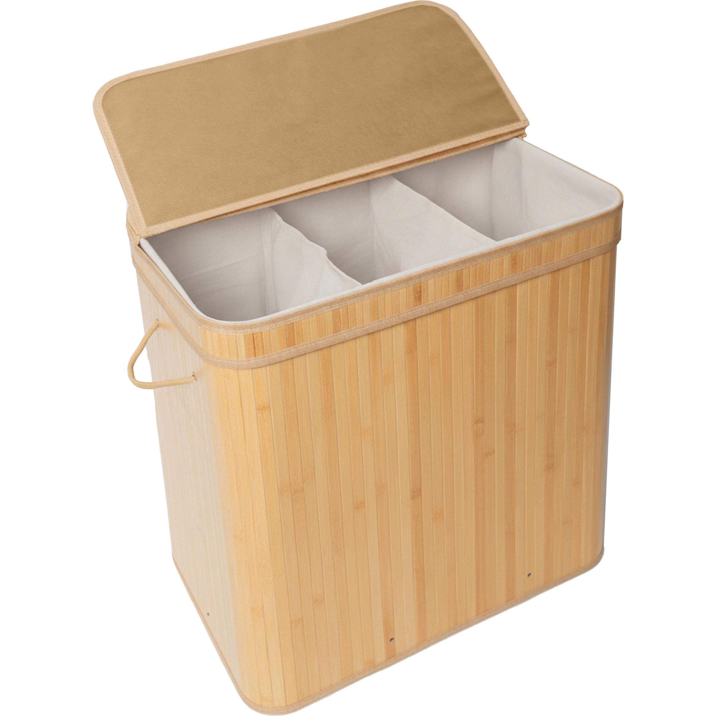 Relaxdays, Wasmand, Wäschekorb (150 l)