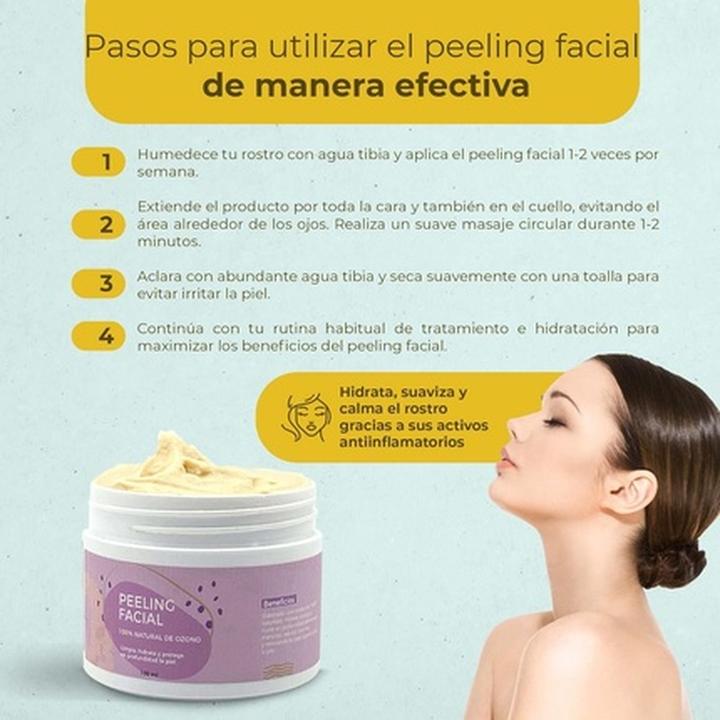 Actual product image Ozono Dor Ozone Dor Facial Peeling Exfoliating Natural No Chemicals to Remove Dead Cells and Stains of the