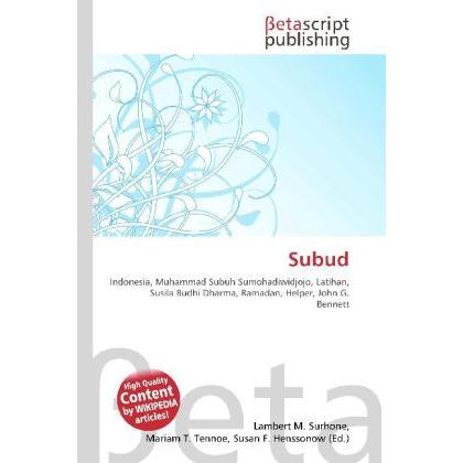 Subud, Sachbücher