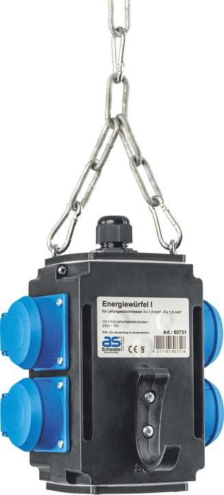 Productafbeelding As - Schwabe as-Schwabe 60731 MIXO energy cube I, klaar voor aansluiting (CEE 7/3)