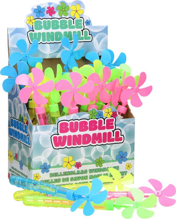 Produktbild LG-Imports Seifenblasen Windmühle, 24st.