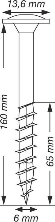 Produktbild Spax Tellerkopf T-Star Plus T30 Teilgewinde 4cut Wirox (100 Schrauben pro Stück)