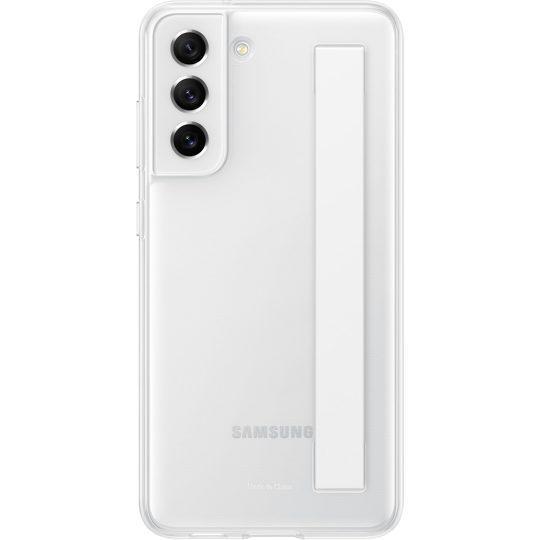 Samsung Clear Strap Cover (Samsung Galaxy S21 FE), Smartphone Hülle, Transparent