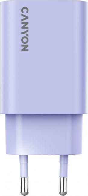 Actual product image Canyon Adapter charger OnCharge 30CL Max Power 30W 1xPD EU Purple (30 W, 1 portion)