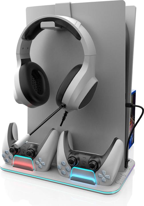 Actual product image Freaks and Geeks FREAKS PS5 Base Ricarica e Supporto Multifunzione Cooling (PS5)