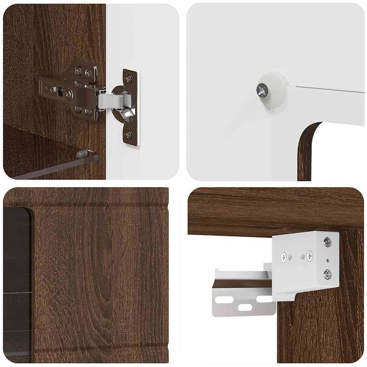 Produktbild vidaXL Holzschrank (50 x 29 x 100 cm)