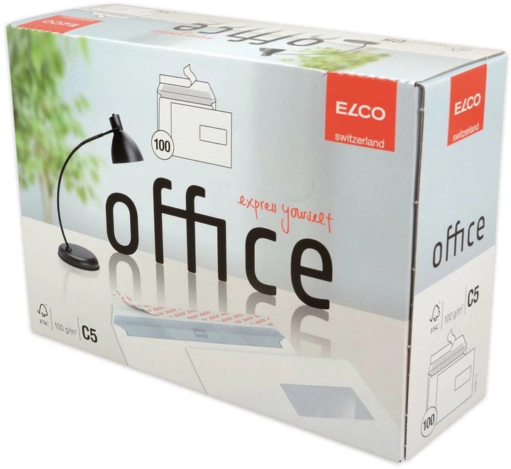 Image du produit Elco Bureau des enveloppes, fenêtre de droite (229 x 162 mm, 100 x)