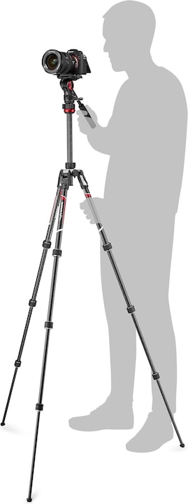 Actual product image Manfrotto Free Live Carbon Fibre Tripod (Carbon)