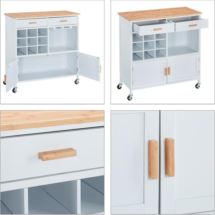 Produktbild Relaxdays Küchenwagen
