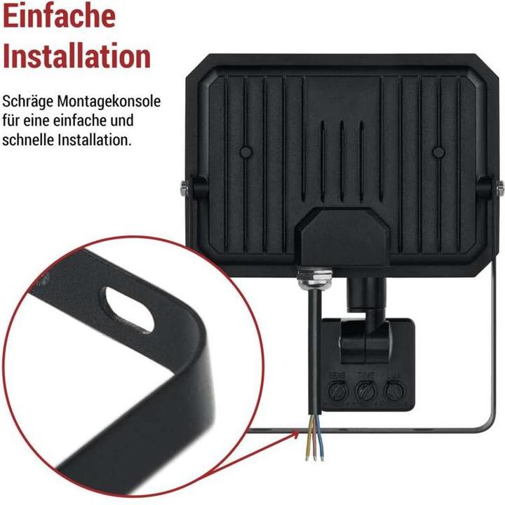 Produktbild Emos LED reflektor SIMPO mit Bewegungssensor, 30 W, neutralweiss (3000 lm)